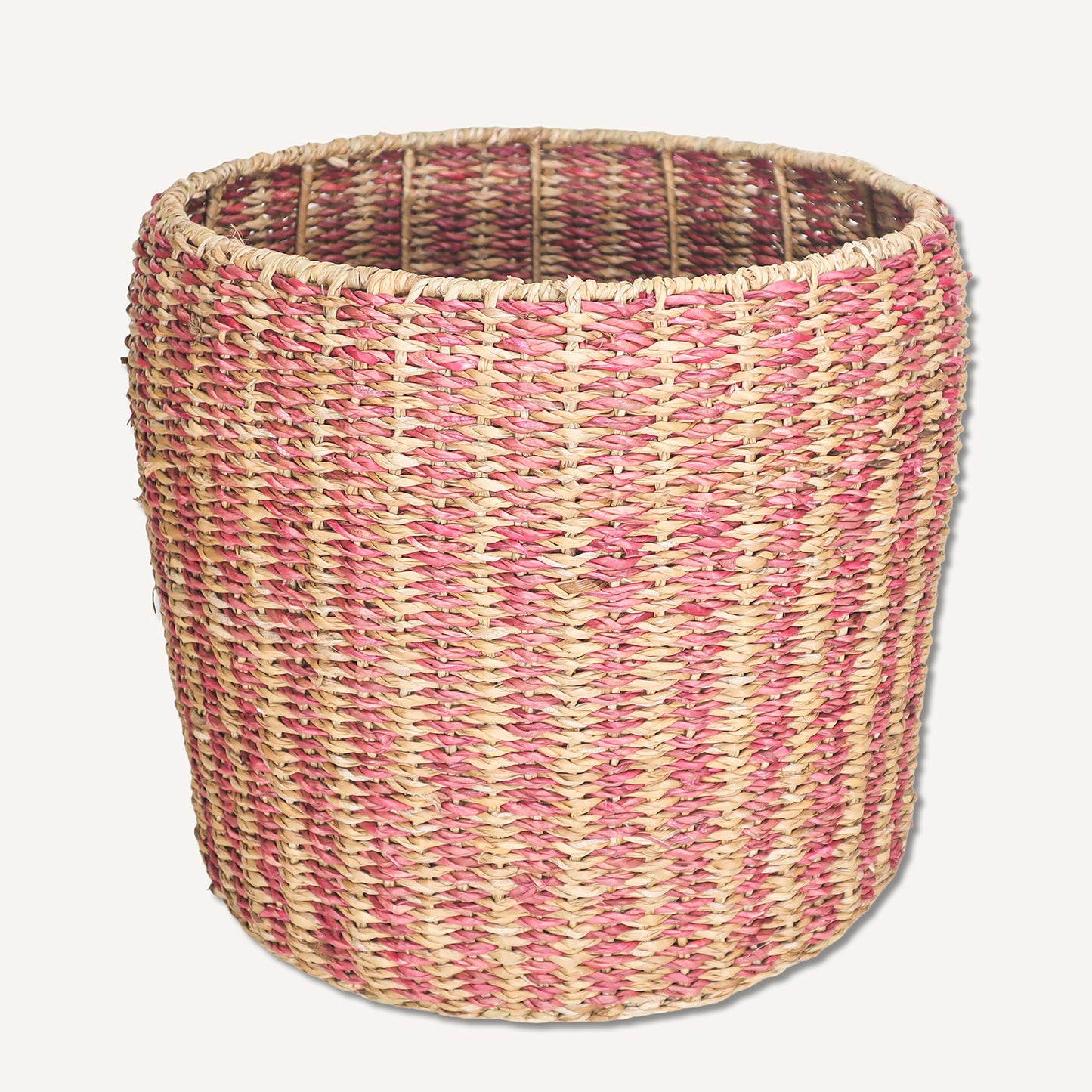 Seagrass Round Storage Basket- Set Of 2